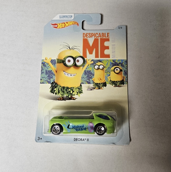 DEORA II - 2/6 -  HW DESPICABLE ME MINION MADE -‎ HOTWHEELS - Picture 1 of 7